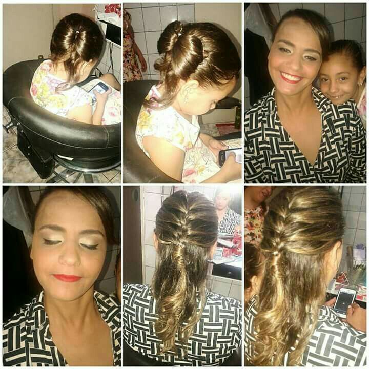 Penteados e maquiagem cabelo cabeleireiro(a)