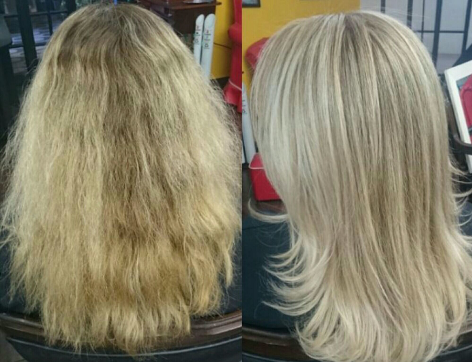 Correção + highlights cabelo cabeleireiro(a)