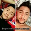 Sobrancelha masculina com aplicação de henna 😉