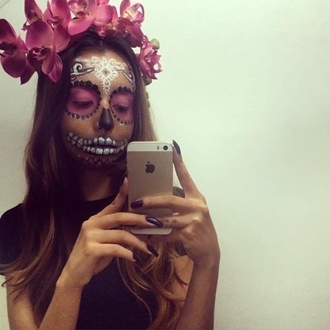 Catrina #makeup #cenica #caveiramexicana maquiagem maquiador(a) designer de sobrancelhas