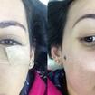Antes e depois de um alongamento de cílios técnica clássica. Nesse caso a cliente pediu para que não preenchesse muito, pois queria um efeito mais natural possível. #alongamentodecilios #alongamentodeciliosfioafio
