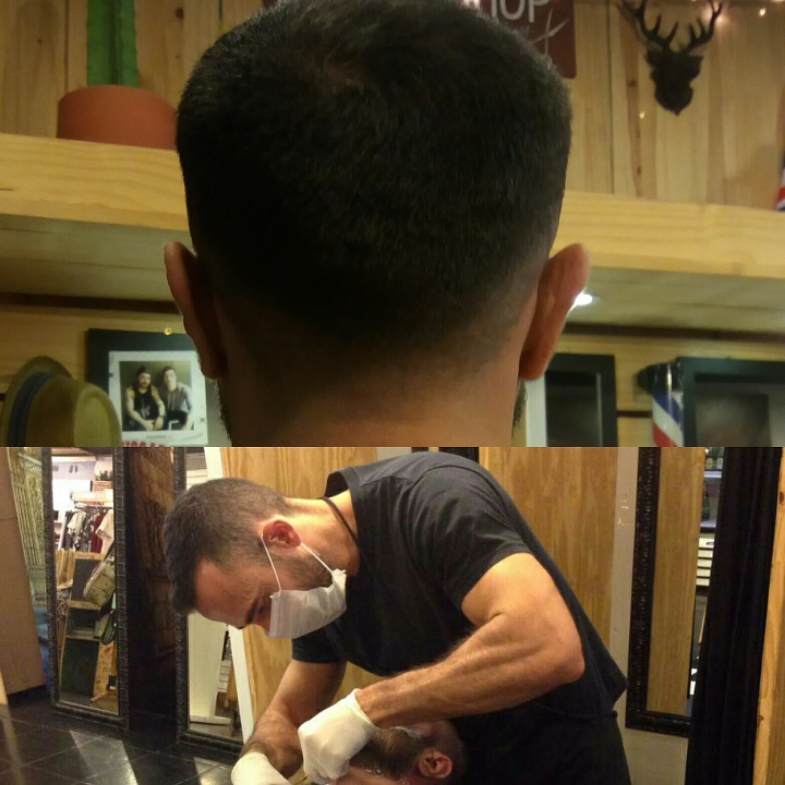 Barba e cabelo  cabelo barbeiro(a)