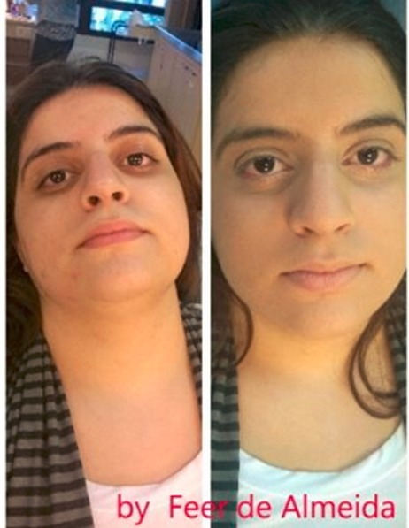 Modelo Gabriela.
Preparação de Pele com base líquida. maquiagem maquiador(a) designer de sobrancelhas consultor(a)