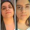 Modelo Gabriela.
Preparação de Pele com base líquida.