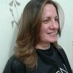 Mechas esfumadas com a  fraja marcada ,com o tom na  altura  7,31