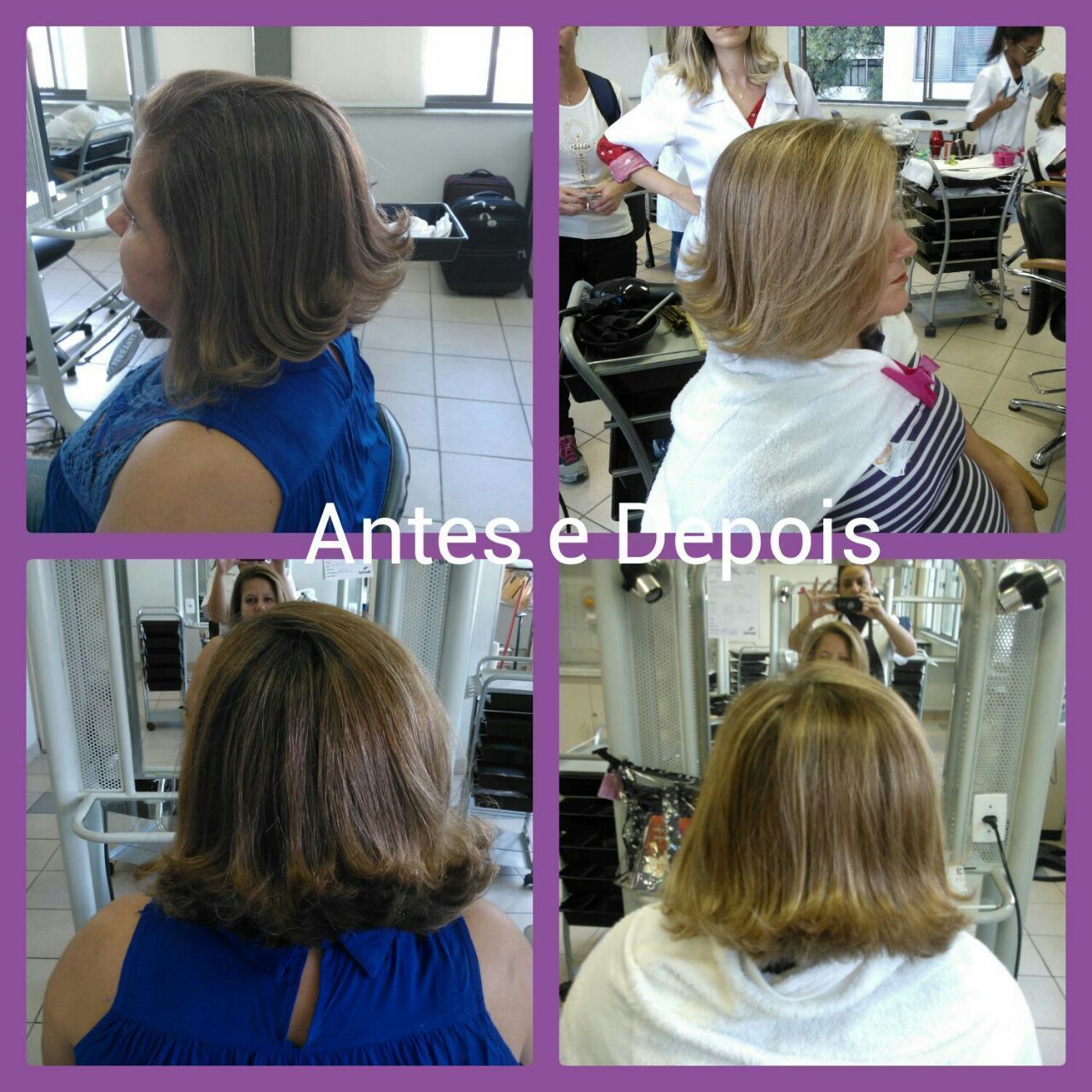 Luzes  cabelo cabeleireiro(a)