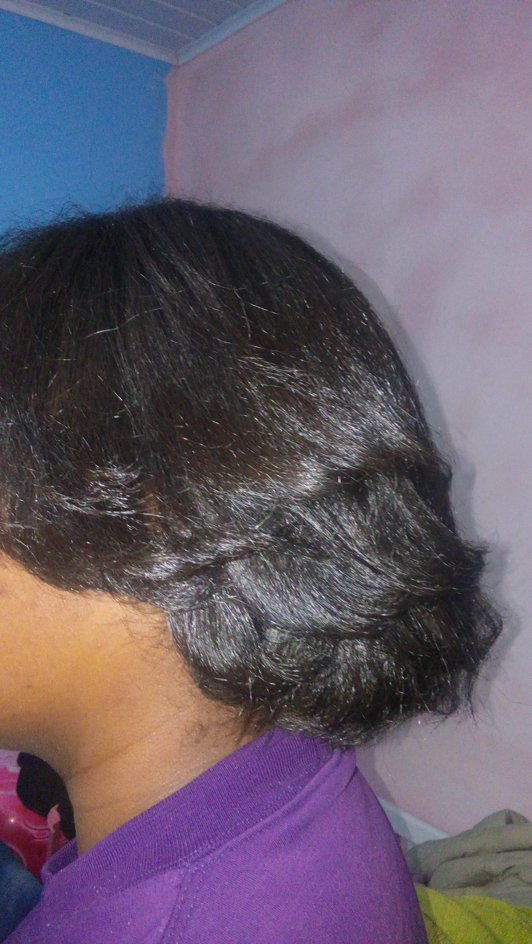 Resultado após aplicação de botox. cabelo cabeleireiro(a)