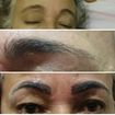 Tecnica microblading sobrancelha mais uma cleinte satisfeita.