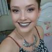 Maquiagem apenas com tons frios