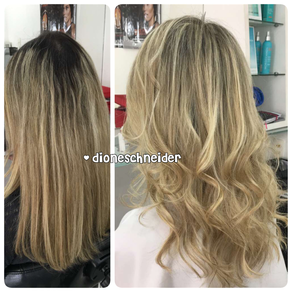 Retoque de luzes  cabelo cabeleireiro(a) maquiador(a)