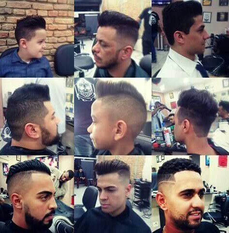 Alguns trabalhos. cabelo barbeiro(a)