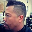 Corte com relachamento , hundercut. Sombreado.