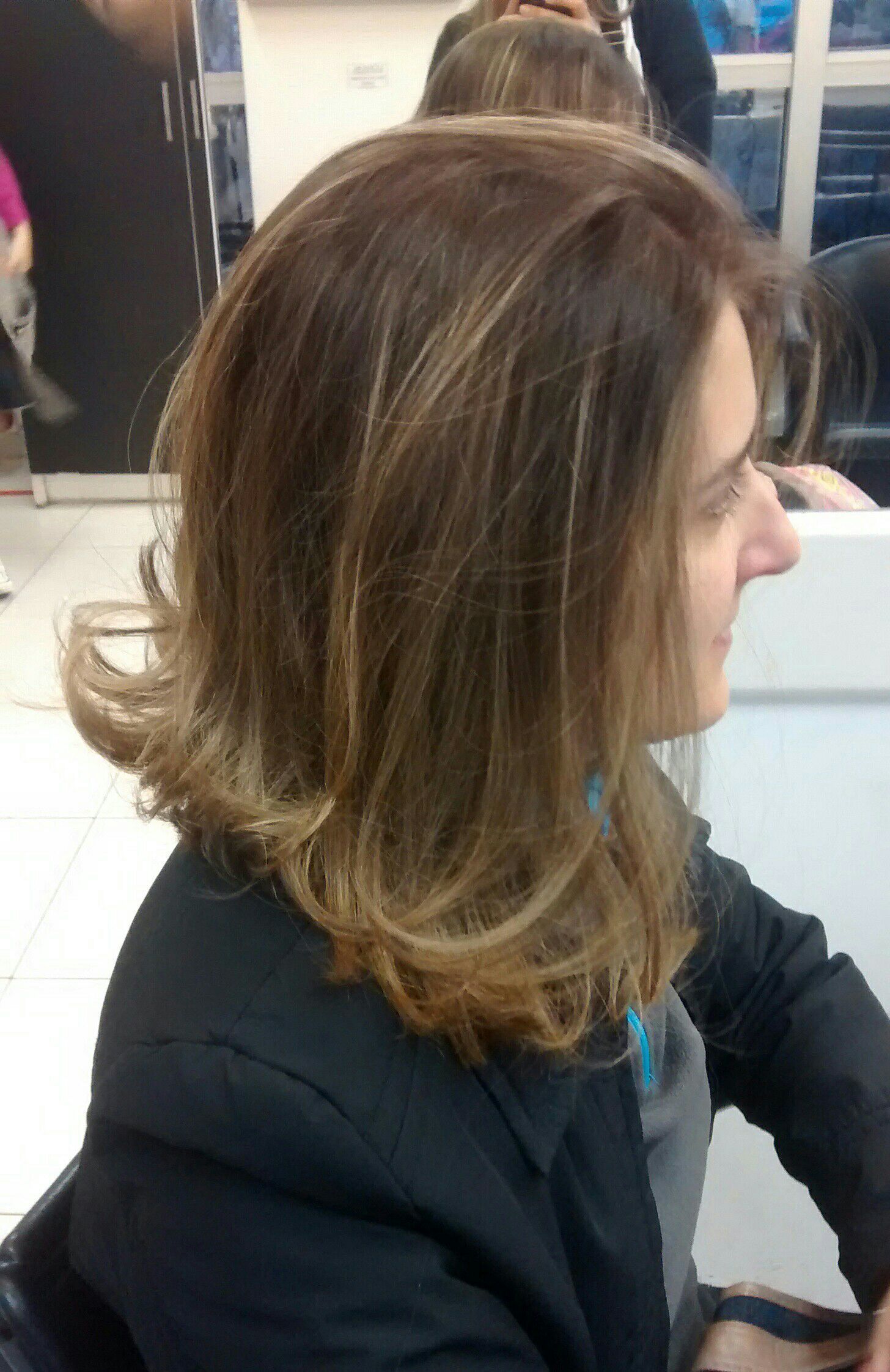 Corte Long Bob cabelo cabeleireiro(a)