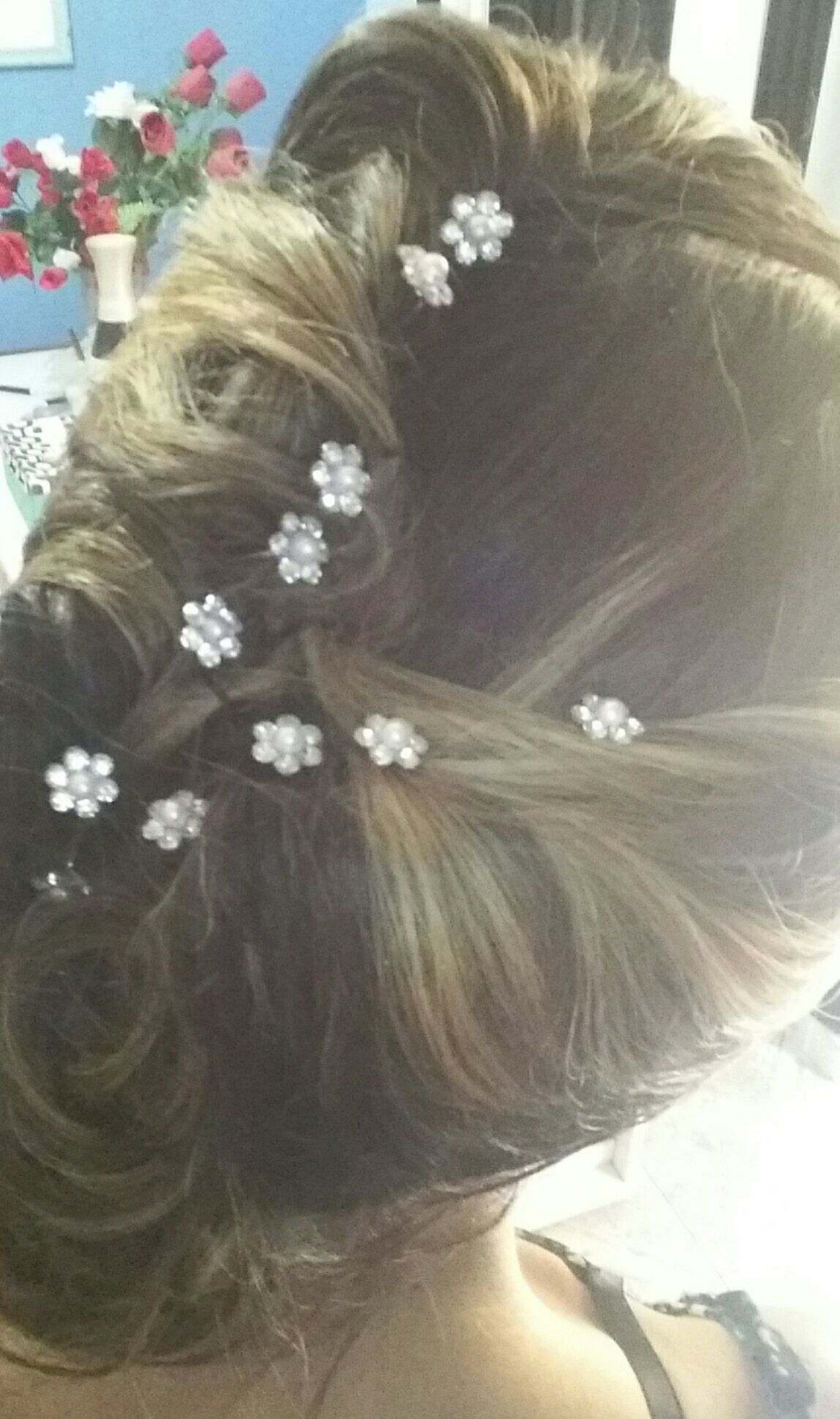 Penteado Prata madrinha! cabelo cabeleireiro(a) cabeleireiro(a) cabeleireiro(a) cabeleireiro(a)
