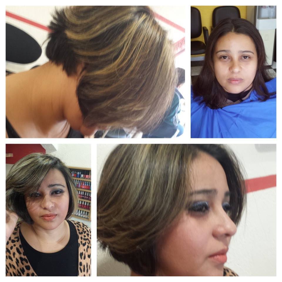 corte despojado  cabelo