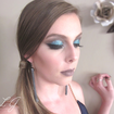 Festa Azul! Muito Brilho! #glitter #makecolorida #azul