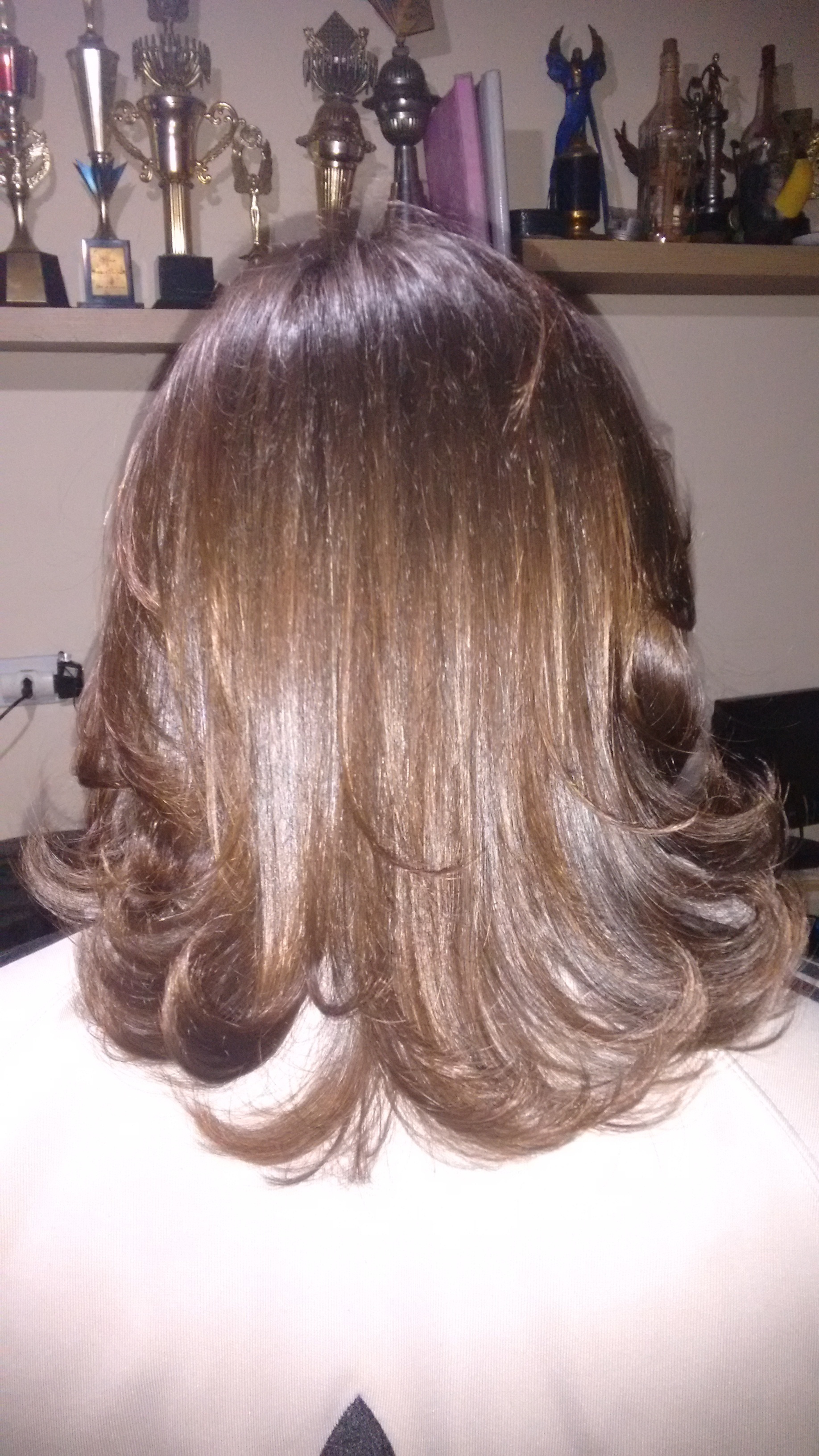 Escova modelada cabelo auxiliar cabeleireiro(a) escovista promotor(a) de vendas