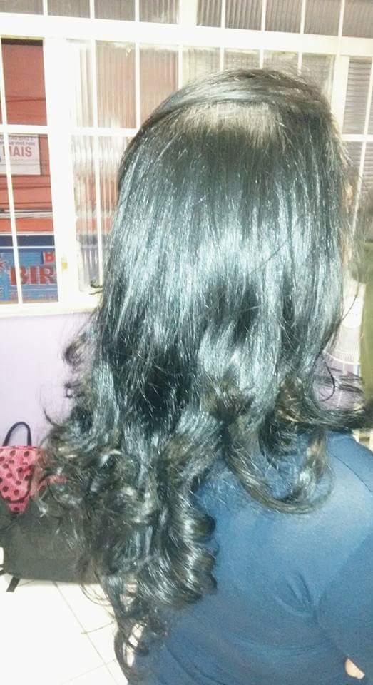Escova modelada  cabelo auxiliar cabeleireiro(a) escovista promotor(a) de vendas