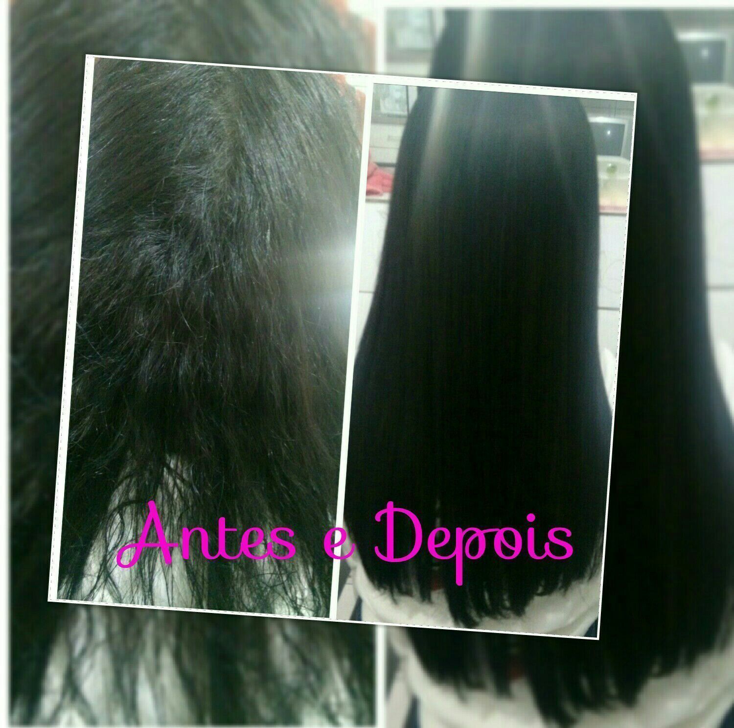 Antes e depois 

#Progressiva ! cabelo auxiliar cabeleireiro(a)