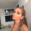 Trança boxeadora e Make Cut Crease