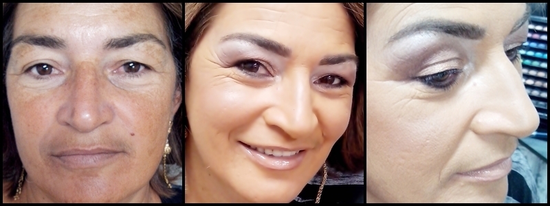 Transformação! #antesedepois #makeup #pretty #peleiluminada #batomnude maquiagem maquiador(a) docente / professor(a) coordenador(a)