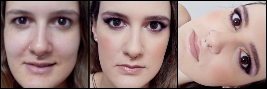 Antes e depois. #makeup #make #rosaeamarelo #nude #peleperfeita maquiagem maquiador(a) docente / professor(a) coordenador(a)