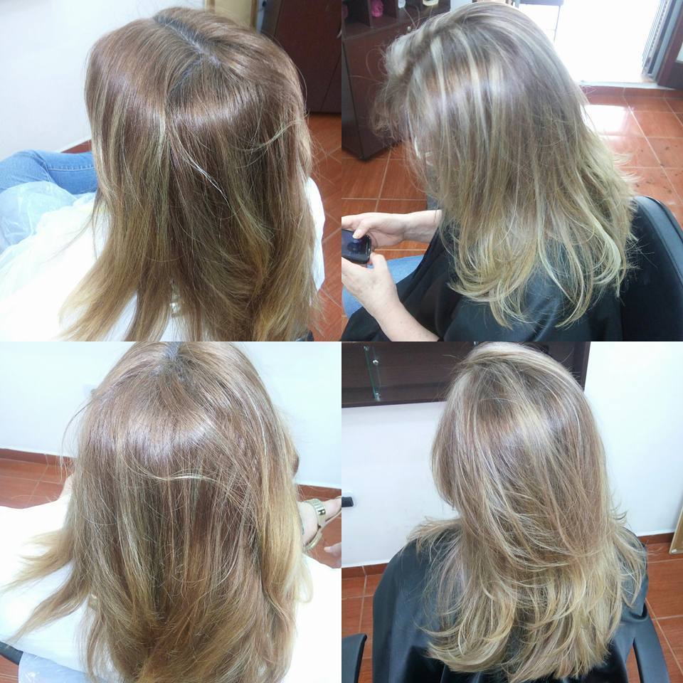 antes  e depois cabelo cabeleireiro(a)