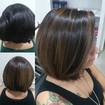 Mechas caramelos, opção para cliente que não deseja iluminação sutil.