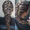 Paixão por tranças. #penteado #tranças #penteadotrança 