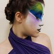 Maquiagem artística com inspiração no Cirque du Solei