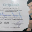 mais um certificado!
