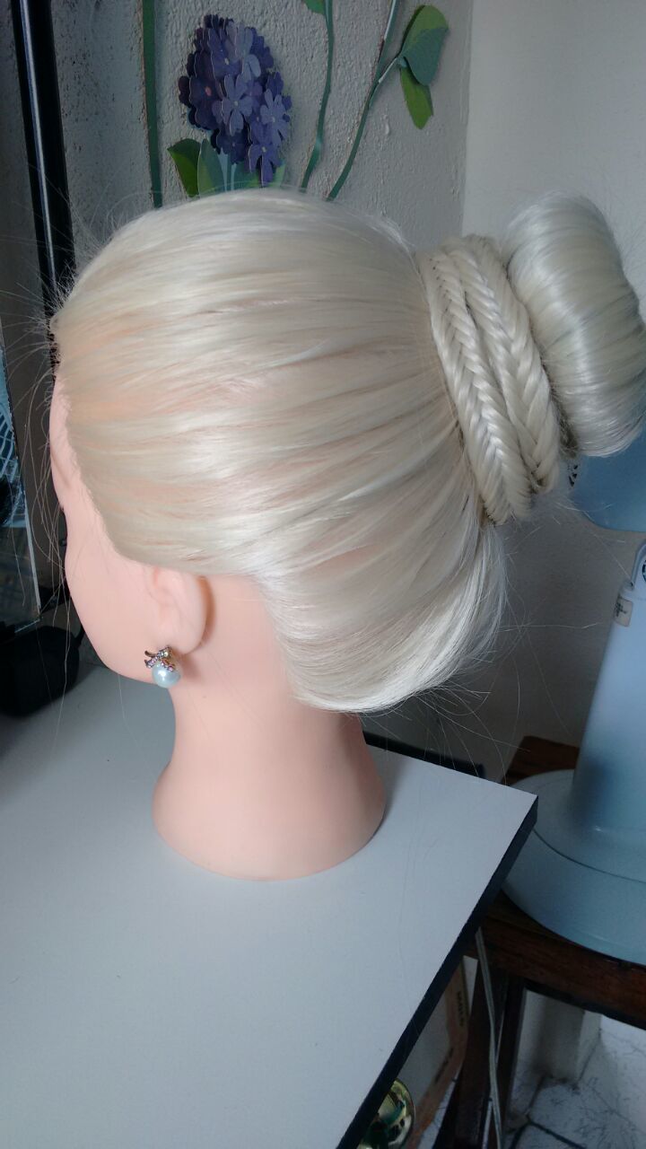 #coque #rosquinha cabelo cabeleireiro(a)
