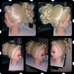 Penteado para noiva, debutante, madrinha.