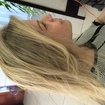 Mechas claras modernas 