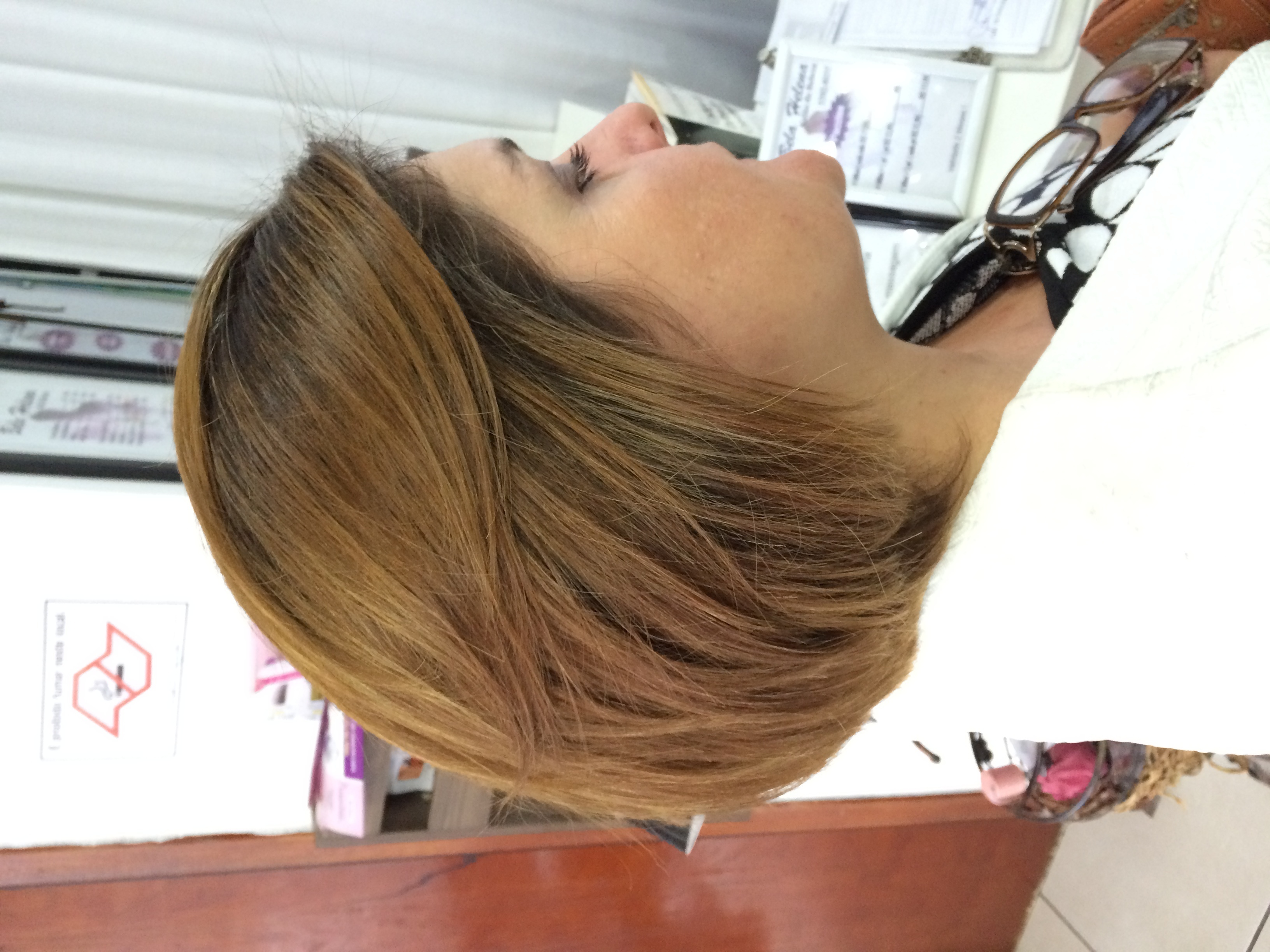 Progressiva e corte  cabelo cabeleireiro(a)