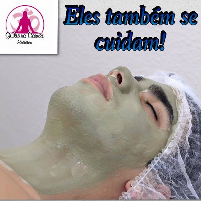 Limpeza de pele masculina estética esteticista designer de sobrancelhas