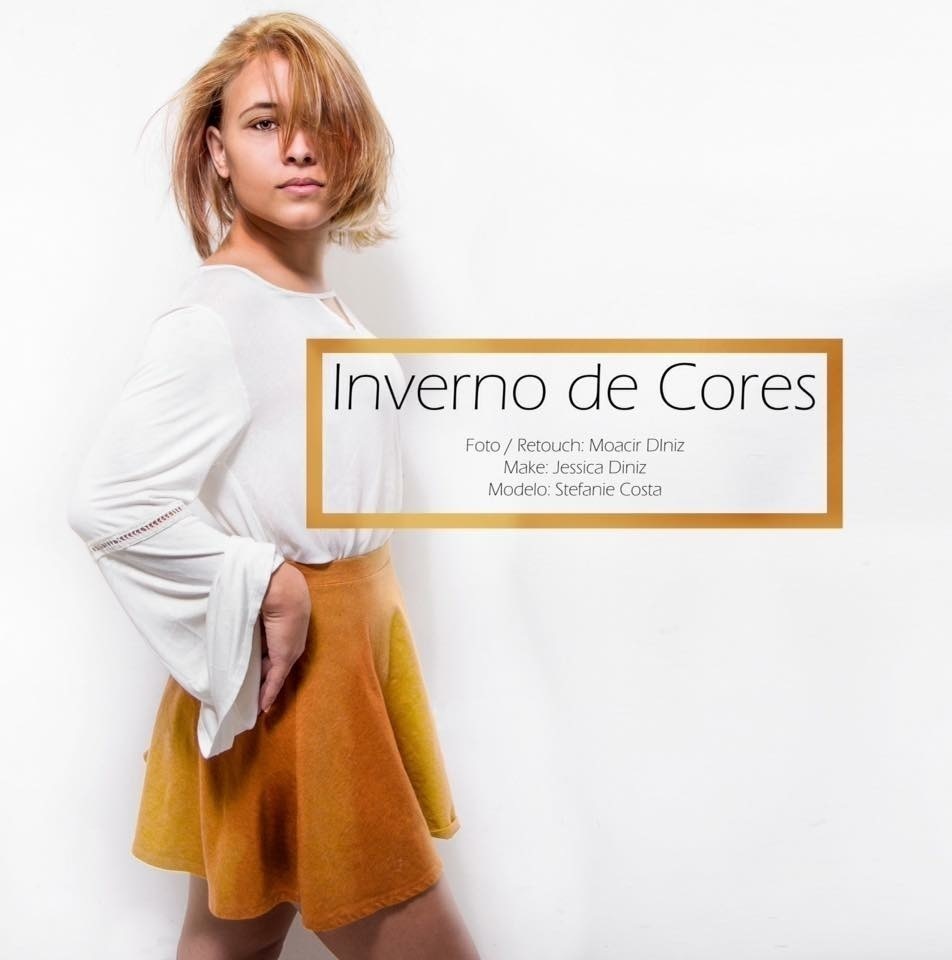 Tutorial de Maquiagem: Inverno de cores  Modelo: Kevivllin Mesquita e Stefanie Foto: Moacir Diniz Make: Jéssica Diniz maquiador(a) docente / professor(a)