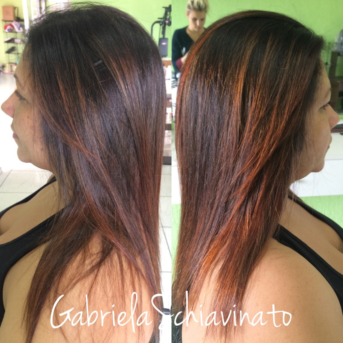 Morena iluminada! ✨ cabelo cabeleireiro(a) designer de sobrancelhas