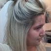 Cabelo Platinado com fundo escuro (Esfumado)