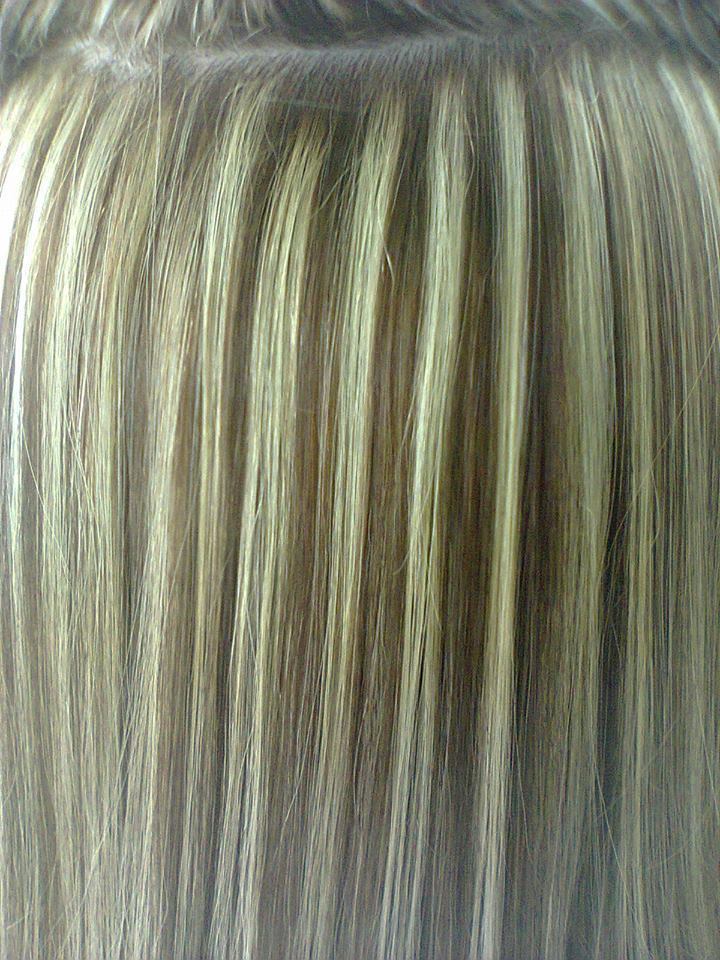 Mechas posicionadas. cabelo