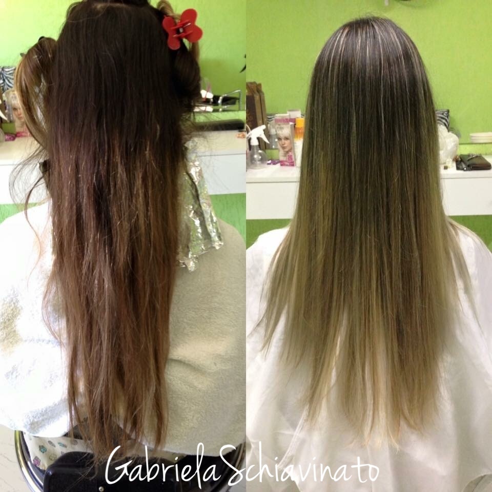 Lindo ombre hair.  cabelo cabeleireiro(a) designer de sobrancelhas