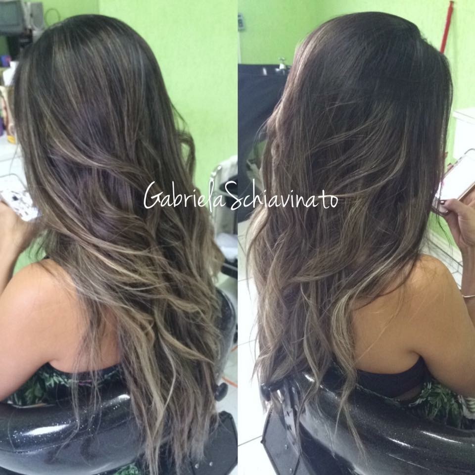 Lindo ombre hair de acordo com o gosto da cliente! cabelo cabeleireiro(a) designer de sobrancelhas