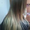 Mega Hair queratinado depois.