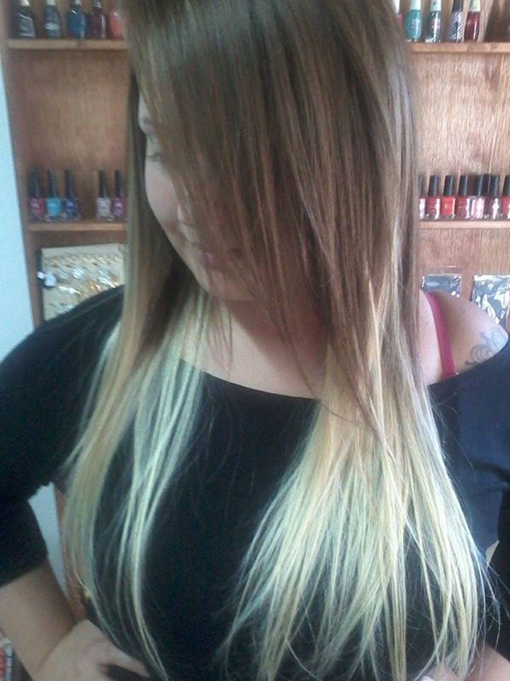 Mega Hair queratinado resultado final.  cabelo