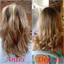 Hidratação cabelo auxiliar cabeleireiro(a)