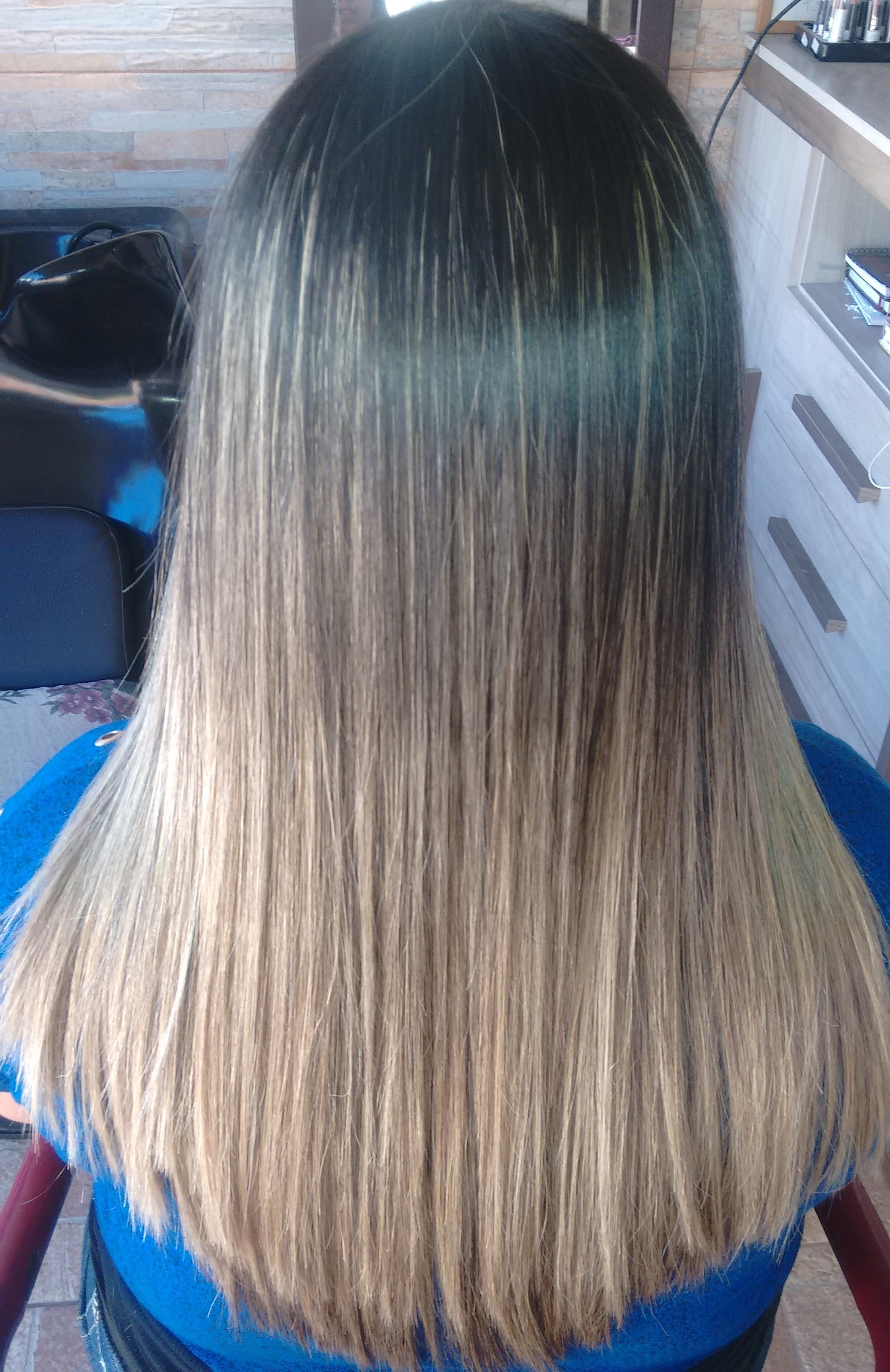 Hidratação cabelo auxiliar cabeleireiro(a)