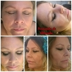 Modelo Débora.
Make Retrô - Cut Crease Duplo com gatinho.