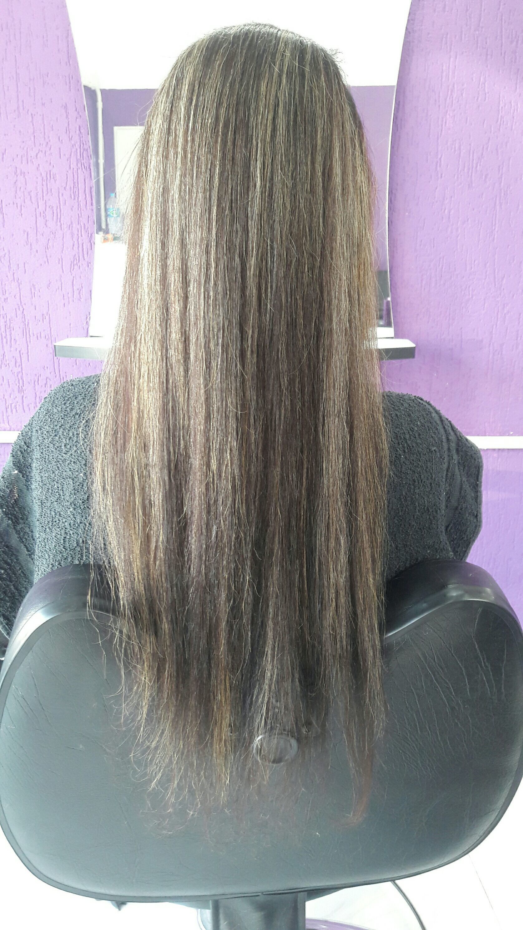 Antes cabelo cabeleireiro(a)
