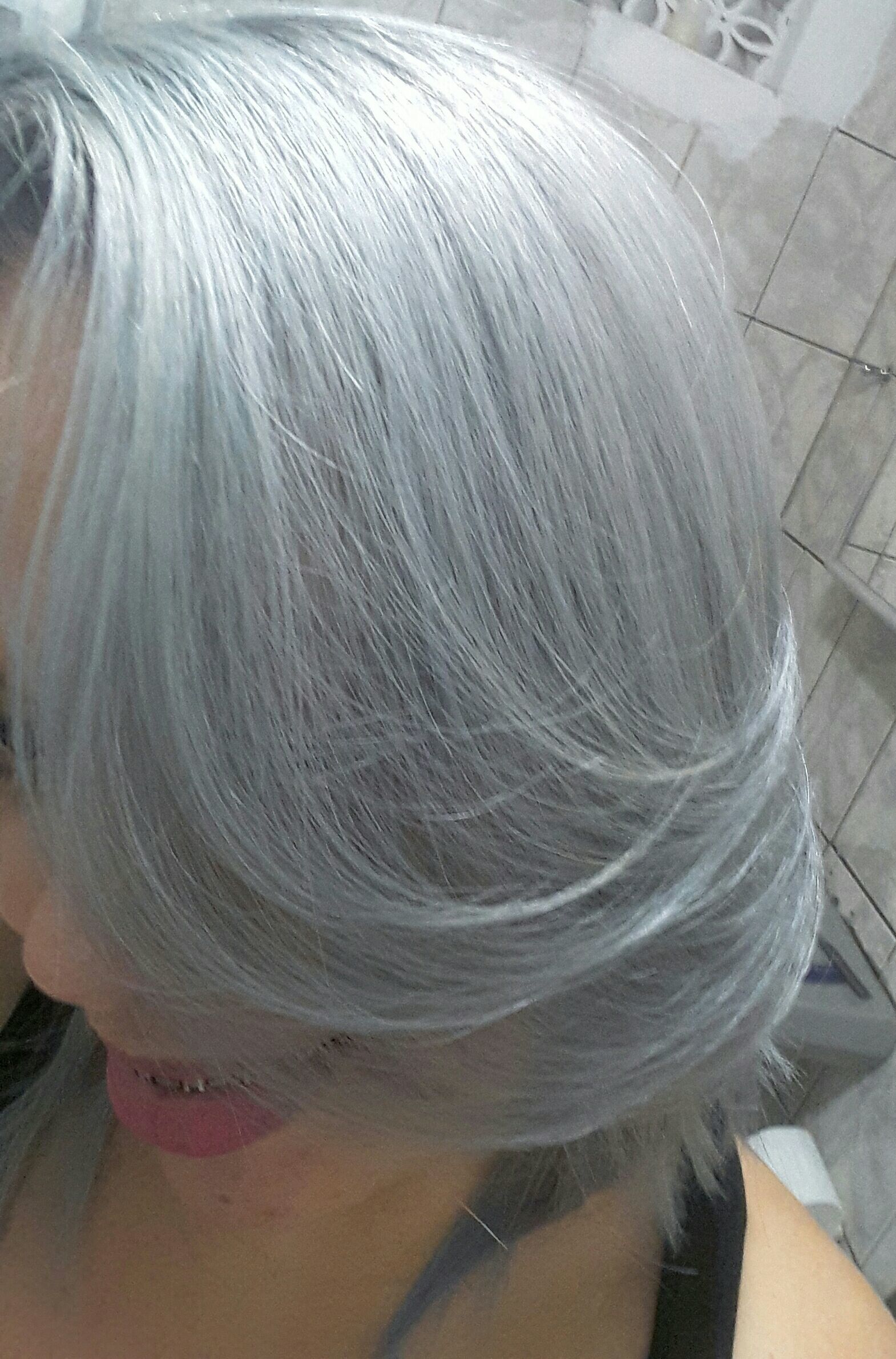 Granny hair cabelo cabeleireiro(a)