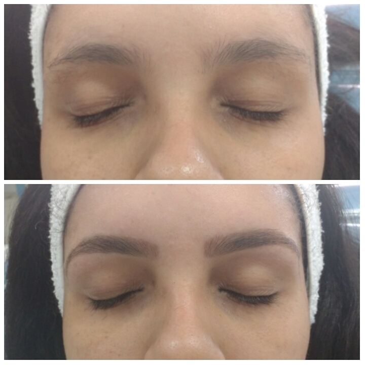 Antes e depois 😍 outros manicure e pedicure designer de sobrancelhas outros